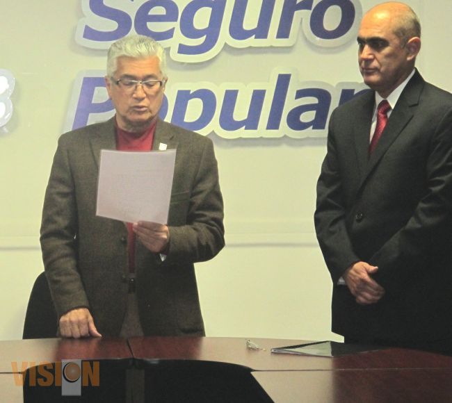 Pedro Galván Infante, nuevo director del Seguro Popular en Michoacán.