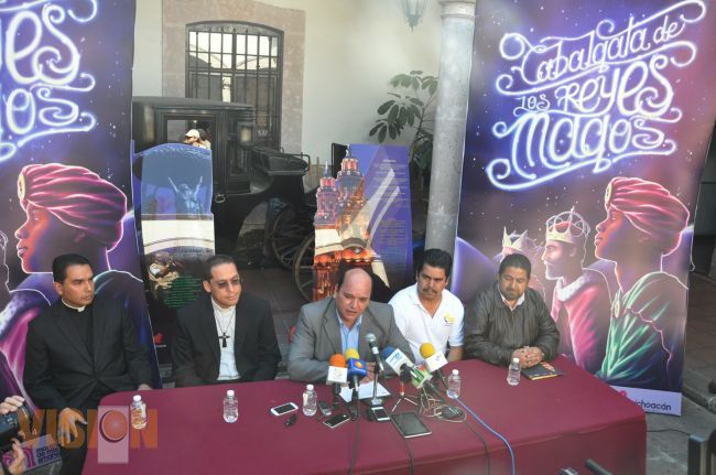 El Ayuntamiento de Morelia les dará la bienvenida a los Reyes Magos.