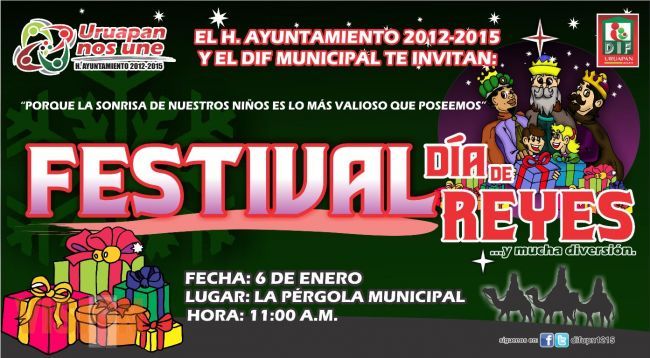 Prepara DIF Municipal Festival de Día de Reyes