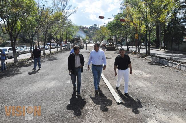 Vialidades de calidad entregará el Presidente Wilfrido Lázaro a morelianos.