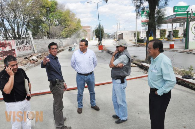 Vialidades de calidad entregará el Presidente Wilfrido Lázaro a morelianos