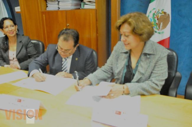 Semujer y Facultad de Odontología, firman acuerdos en pro de las michoacanas