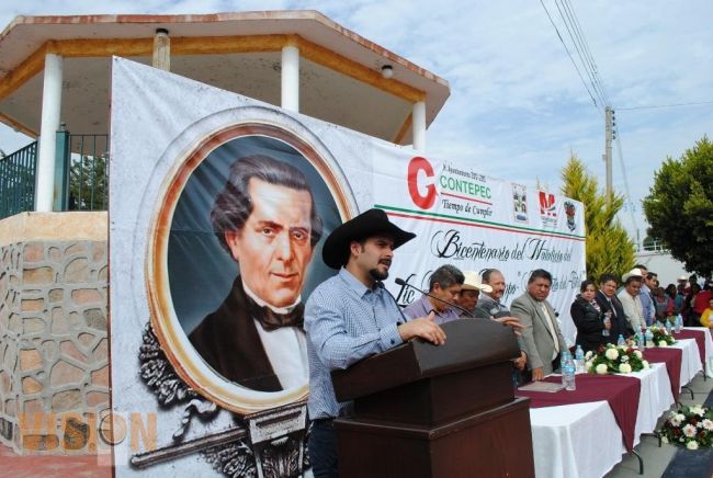 Celebran Natalicio de Melchor Ocampo