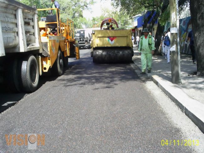 Ayuntamiento anuncia próximo mantenimiento a calles morelianas.