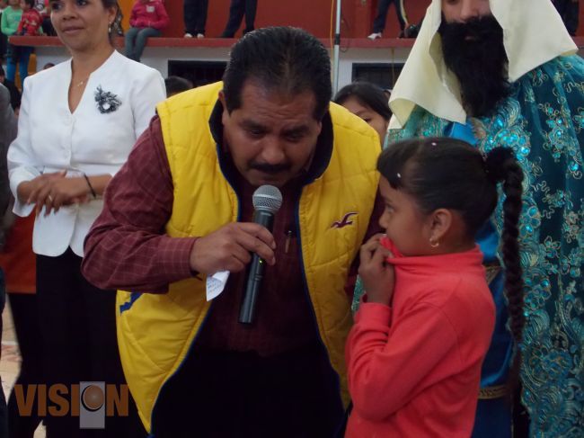 Se refleja paz social y armonía en la entrega de Día de Reyes, afirma Aguilera Rojas