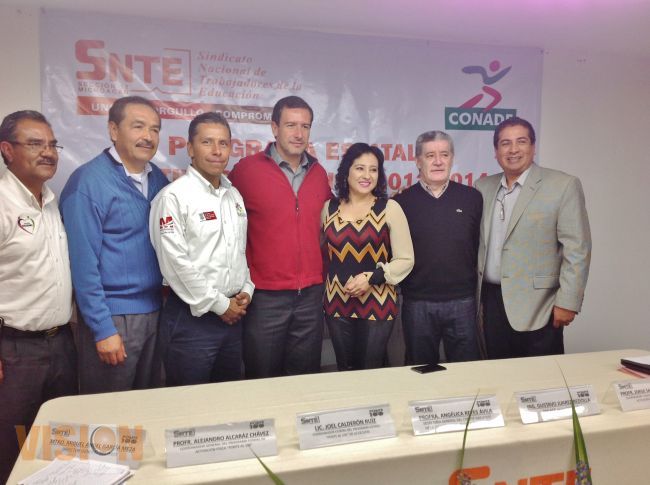 El SNTE, se unen al programa ponte al 100.