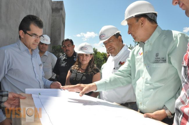 El proximo lunes, arrancan obras en circuito rey tanganxoan.