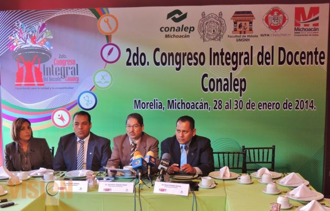 El Conalep realizará el Segundo Congreso Integral del Docente, del 28 al 30 de Enero.