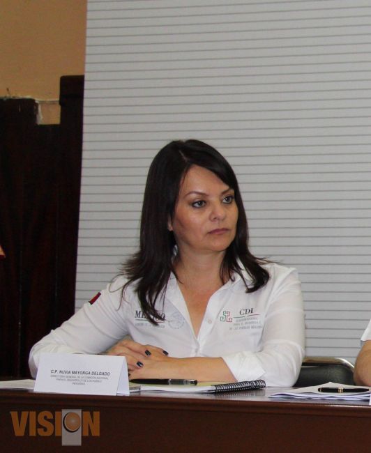 Atenderá la CDI a 13 municipios de Michoacán como parte de las acciones de política social.