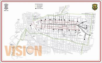 A partir de este miércoles por la noche, cierre al paso vehicular en el Centro Histórico