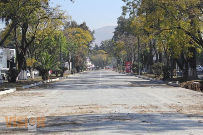 Cerca de culminar obra en Avenida Camelinas.