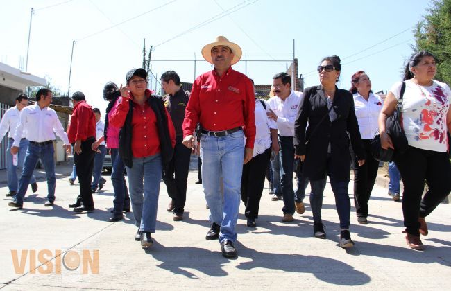 Supervisó Aldo Macías más de 10 obras de pavimentación de alto impacto