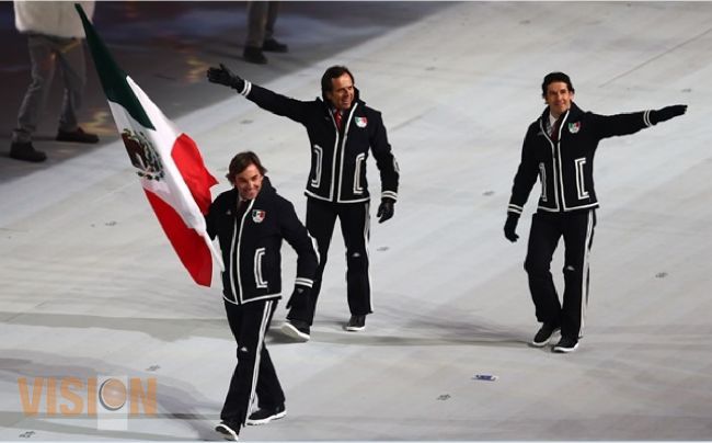 México presente en los JJOO de Invierno Sochi 2014.