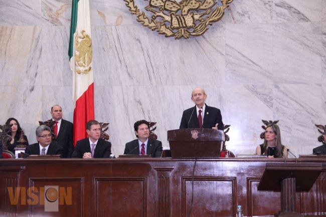 Reconocen diputados del PRI, realismo y compromiso de Fausto Vallejo en su Segundo Informe