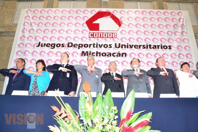 Fueron Inaugurados los juegos deportivos universitarios 2014.