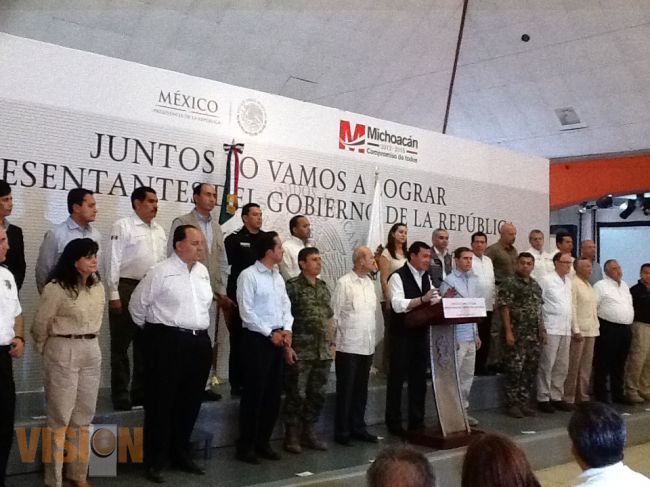 Michoacán representa fortaleza para México: Osorio Chong