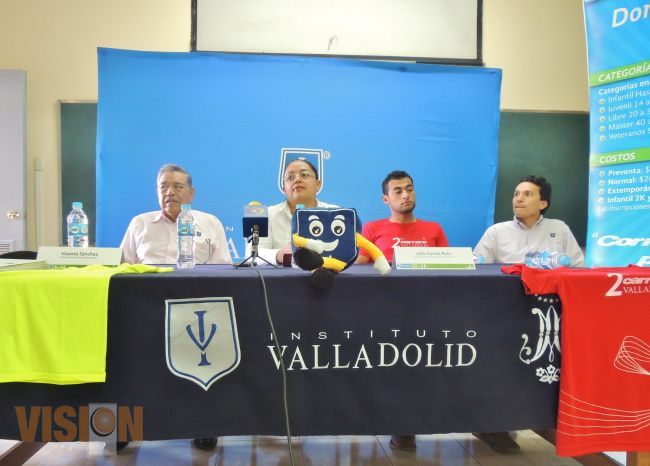 Instituto Valladolid, invita a la Segunda Carrera Atlética “Corre, trota o camina pero termina”.
