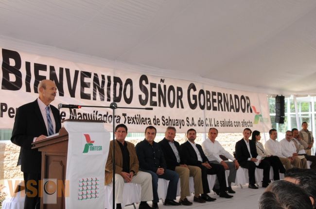 Anuncia Fausto Vallejo que 18 empresas importantes tienen interés en instalarse en Michoacán.