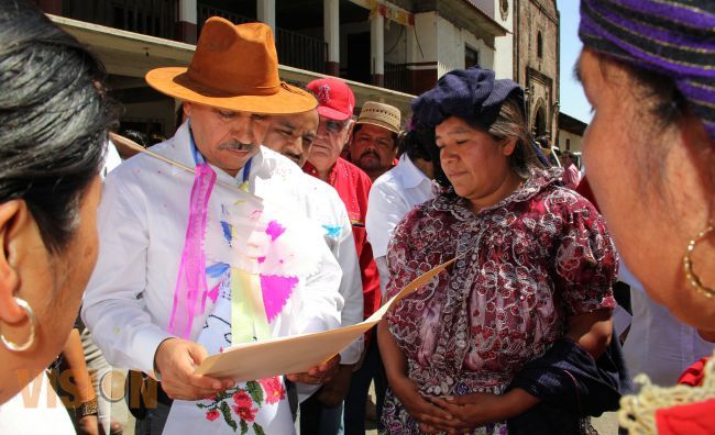 Aldo Macías entregó aulas y proyectos productivos a comunidades por 1.3 MDP