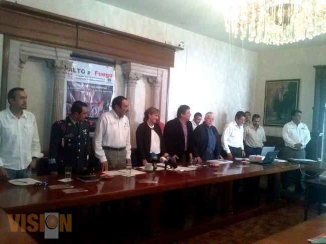 Quedó instalado formalmente el Comité Técnico Estatal de Incendios Forestales.