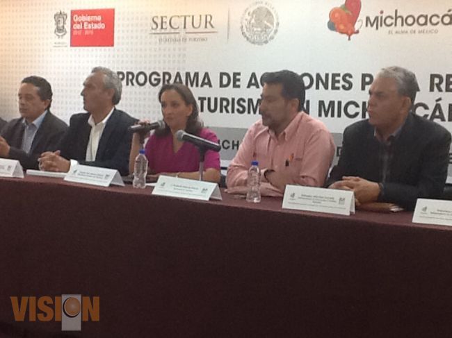 Con una inversión de 150 mdp, Secretaria de Turismo Federal, anunció Plan integral para Michoacán 