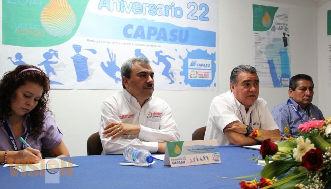 Anuncian eventos por XXII aniversario de la CAPASU
