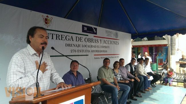 Sedesol realiza obras y acciones en Churintzio y Zamora que han elevado la calidad de vida