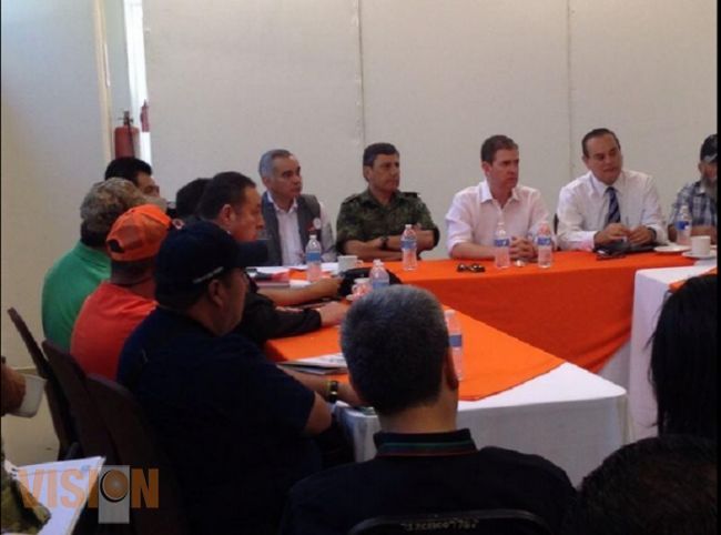 Realizan acuerdos el Comisionado y grupos de ciudadanos organizados