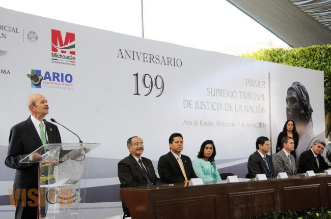 Confirma Fausto Vallejo próxima reingeniería orgánica del Poder Judicial Estatal.