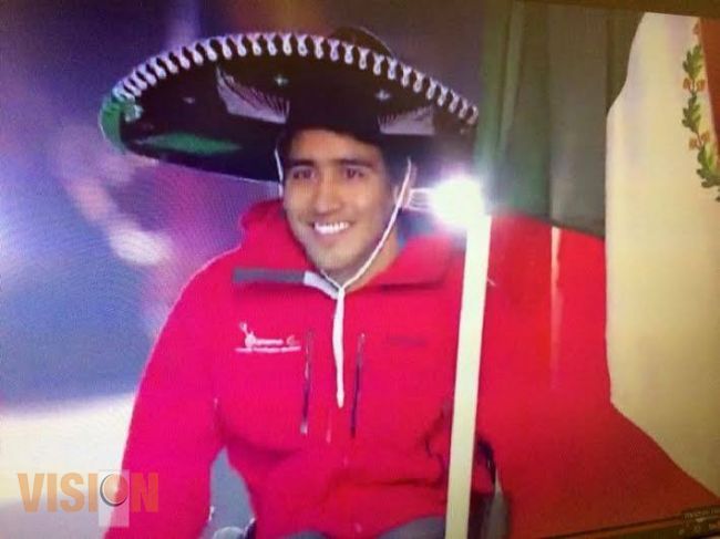 Arly Velásquez, único mexicano en los Juegos Paralímpicos de Invierno Sochi 2014.