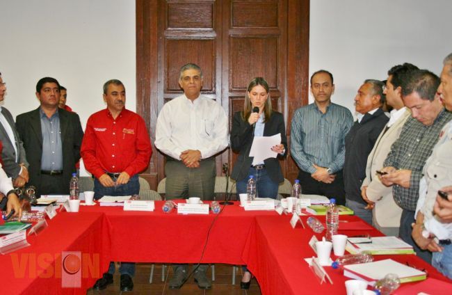 Se efectuó la primera reunión de la Comisión Estatal de Desarrollo Urbano.