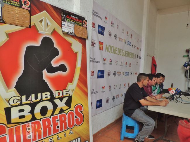 Presentan la Función de Box “Noche de Guerreros #1″.