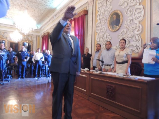 Toma protesta Jesús Sánchez Noriega, como Director General de Seguridad Ciudadana.