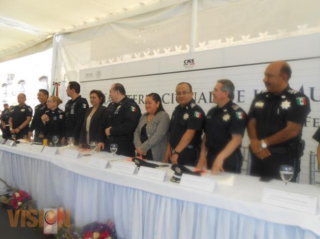Reconocen la labor de las Mujeres en la Policía Federal.