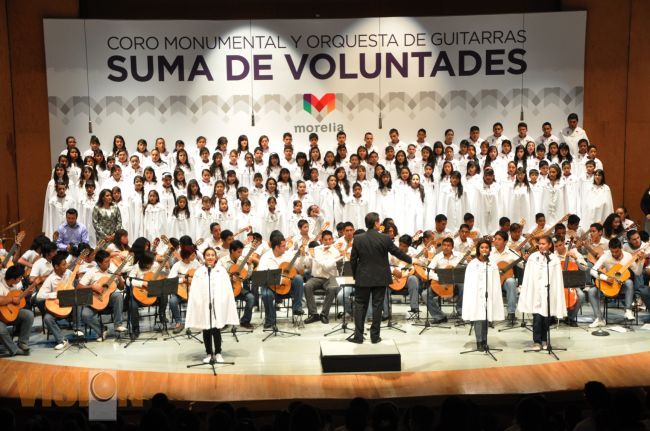 Morelia le canta a la paz, a través de su Coro, 