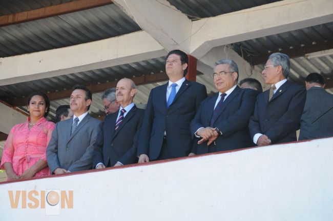 Encabeza Gobernador acto en Jiquilpan con motivo del LXXVI aniversario de la expropiación petrolera