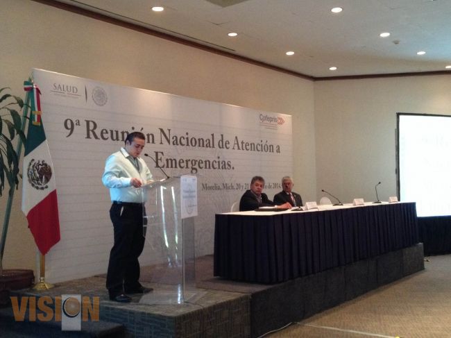Inauguran “9ª Reunión Nacional de Atención a Emergencias Sanitarias”