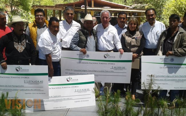 Reciben apoyos económicos comunidades de este municipio