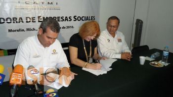 El Icatmi Firma de convenio con el Politécnico Nacional