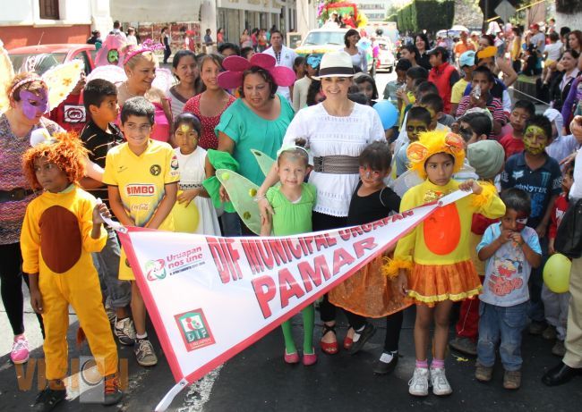 Con colorido desfile, DIF municipal celebra el inicio de la primavera