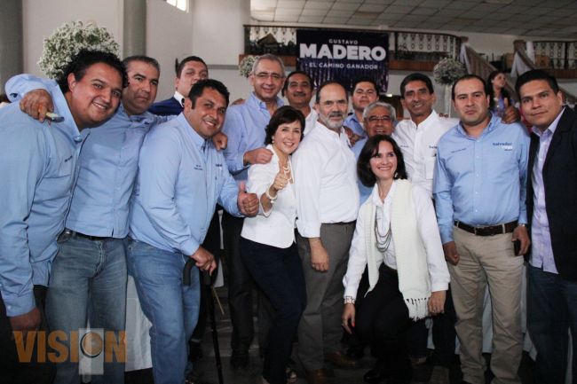 Con Madero el PAN sigue fuerte y propositivo: Salvador Vega 