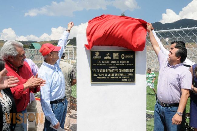 Anuncia Gobernador reactivación del parque industrial de Contepec.