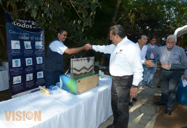 Ayuntamiento de Morelia celebra el día mundial del agua.