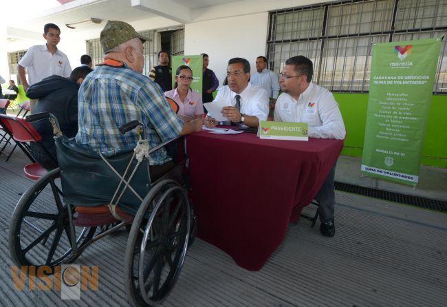 Ayuntamiento de Morelia realiza Audiencias Públicas en la colonia independencia.