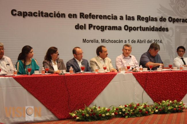 Capacitan sobre reglas de operación 2014 de oportunidades.