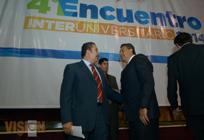 Asiste WLM a la inauguración del 4to. Encuentro Interuniversitario 2014.