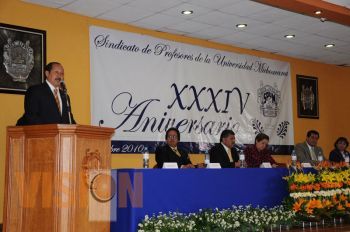El Gobernador Leonel Godoy encabeza celebracion de Aniversario del SPUM