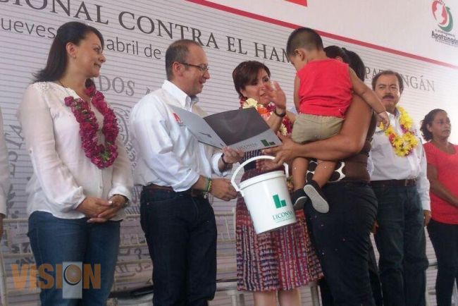 Trabaja programa Contigo a la par de la estrategia sin hambre para ampliar beneficios a michoacanos