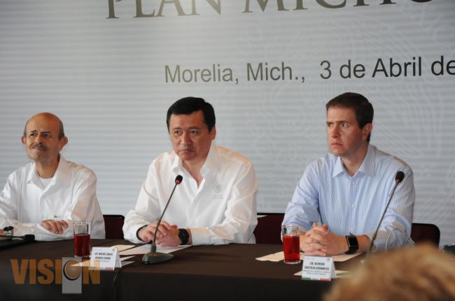 Analizan Gobernador FVF y secretario de Gobernación resultados del Plan Michoacán