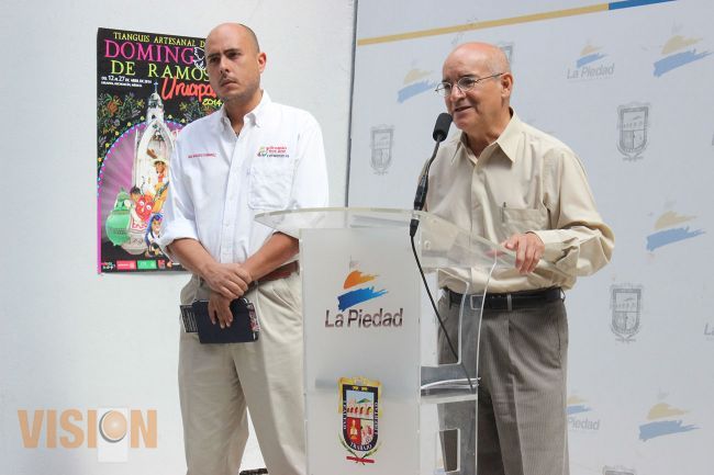 Se invita a los piedadenses al Tianguis Artesanal de Domingo de Ramos Uruapan 2014